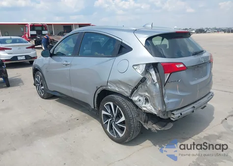 2019 Honda Hr-V Sport из США, поврежденный, VIN 3CZRU5H19KM729582